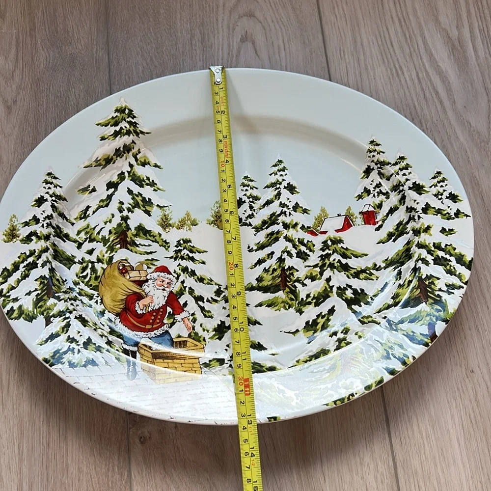 Williams Sonoma Christmas Serving Platter from the Vintage Holiday Collection